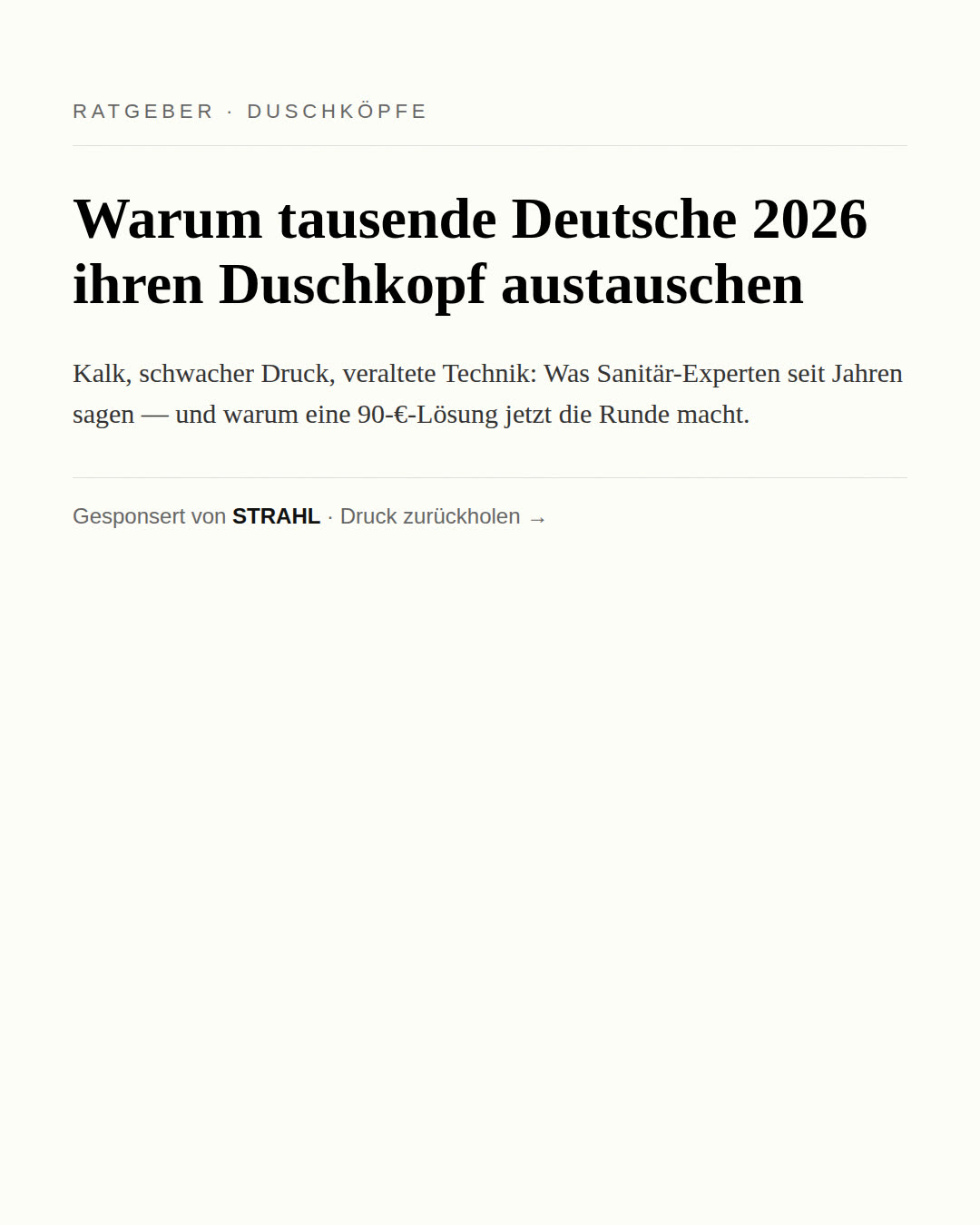 Editorial Beispiel